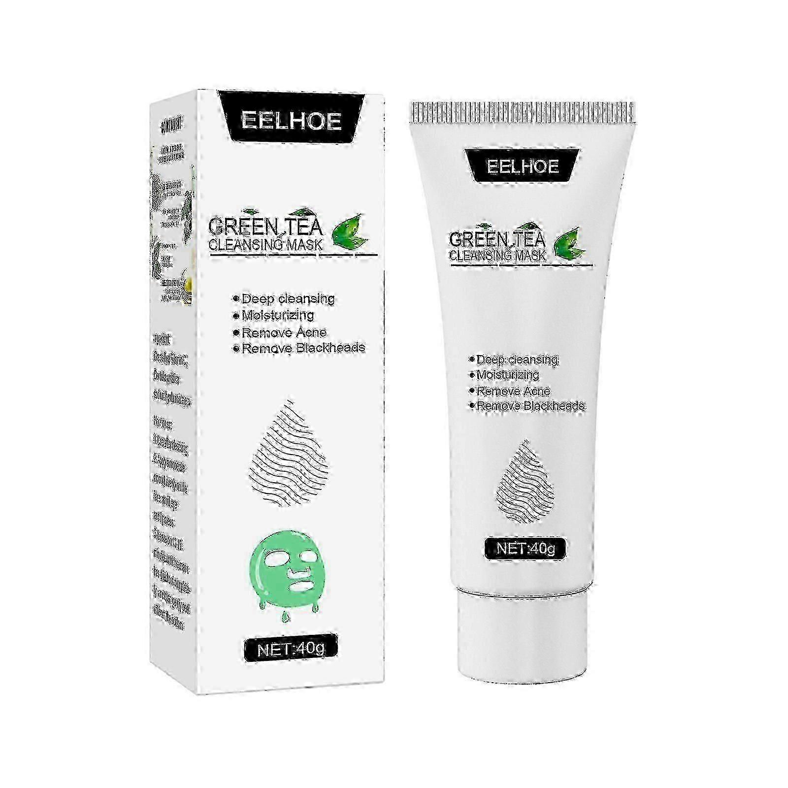 Green Tea Peel Mask, Hydrates Cleanses Skin Remove Blackheads And Pimples, Tight Pore Mask