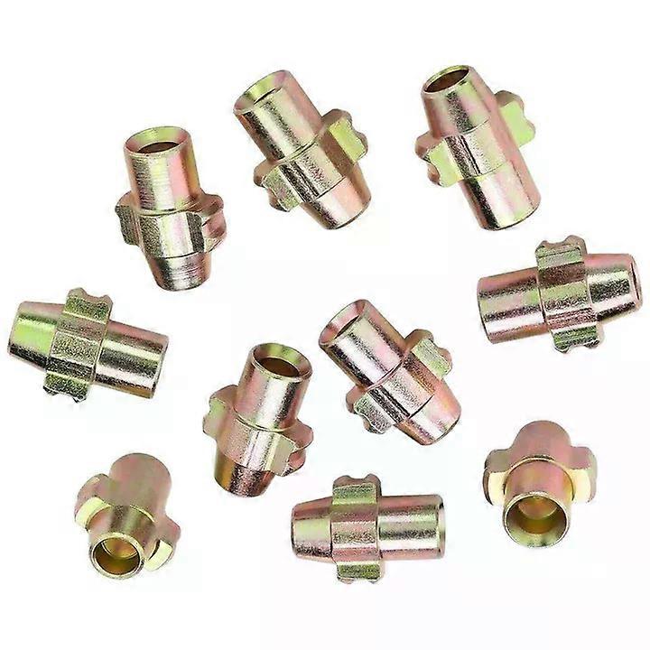 10PCS Bil Lås Hjul Mutter Borttagning Verktygssats För De Flesta Hjul Hjulbult Lås Mutter Metall Bil Demonteringsverktyg