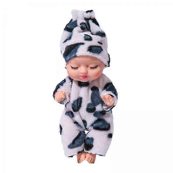 衣装、小さな幼児フィギュアと愛らしいミニ人形セット