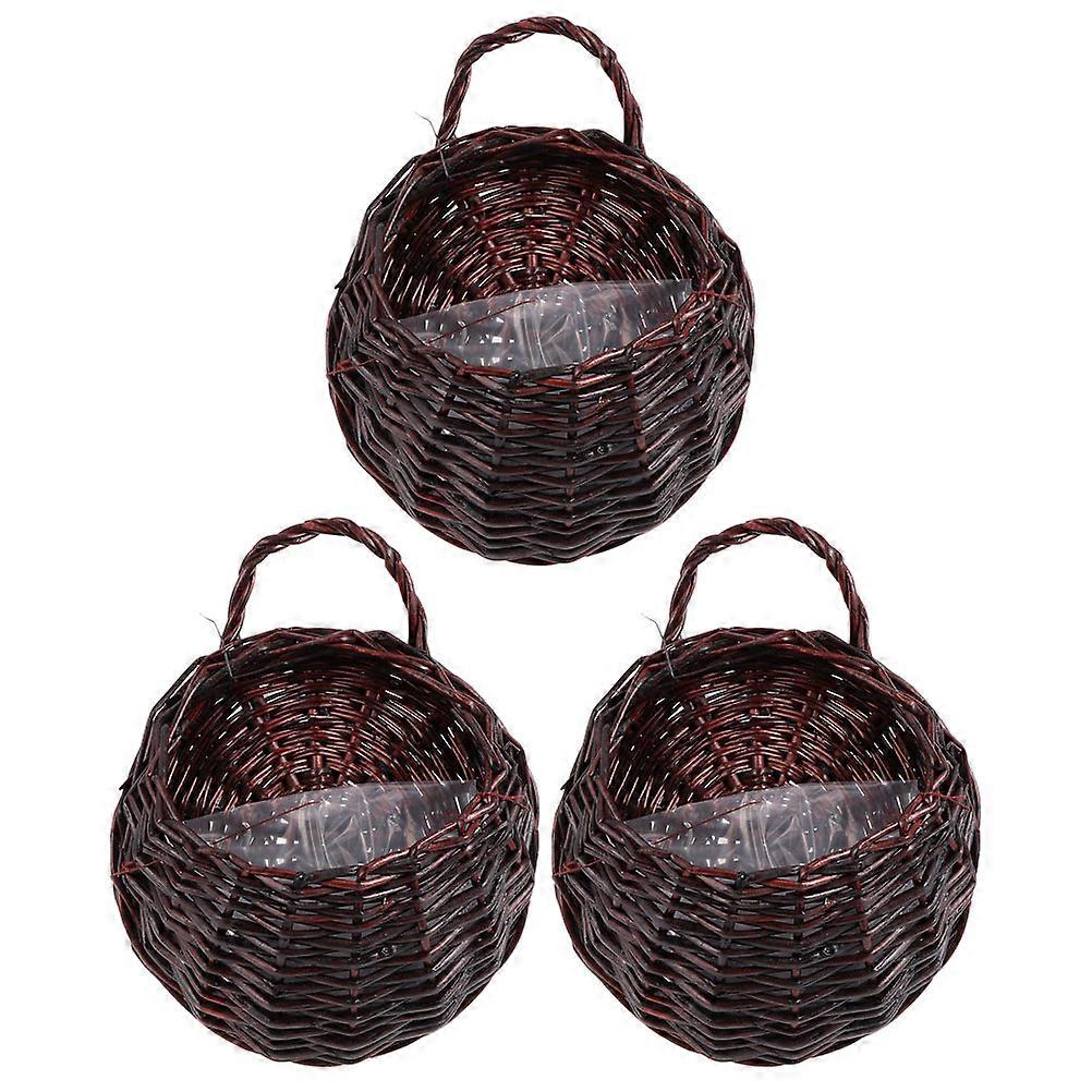 Indoor Hanging Basket, Elegant Woven Accessory for Modern Homes