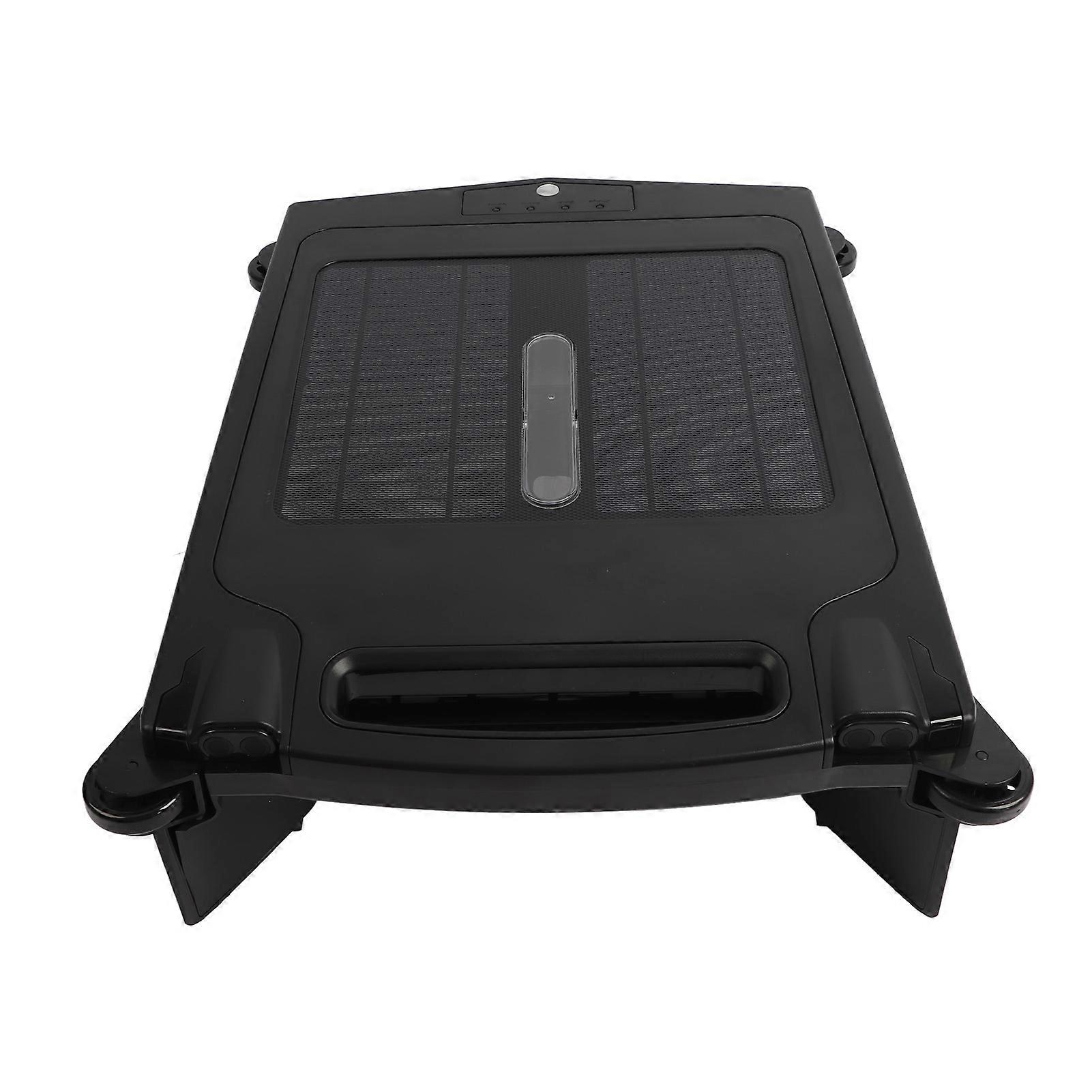 Automatic Robotic Pool Cleaner 80㎡ 400um Brushless Motor Solar Robotic Pool Skimmer with Auto Obstacle Avoidance