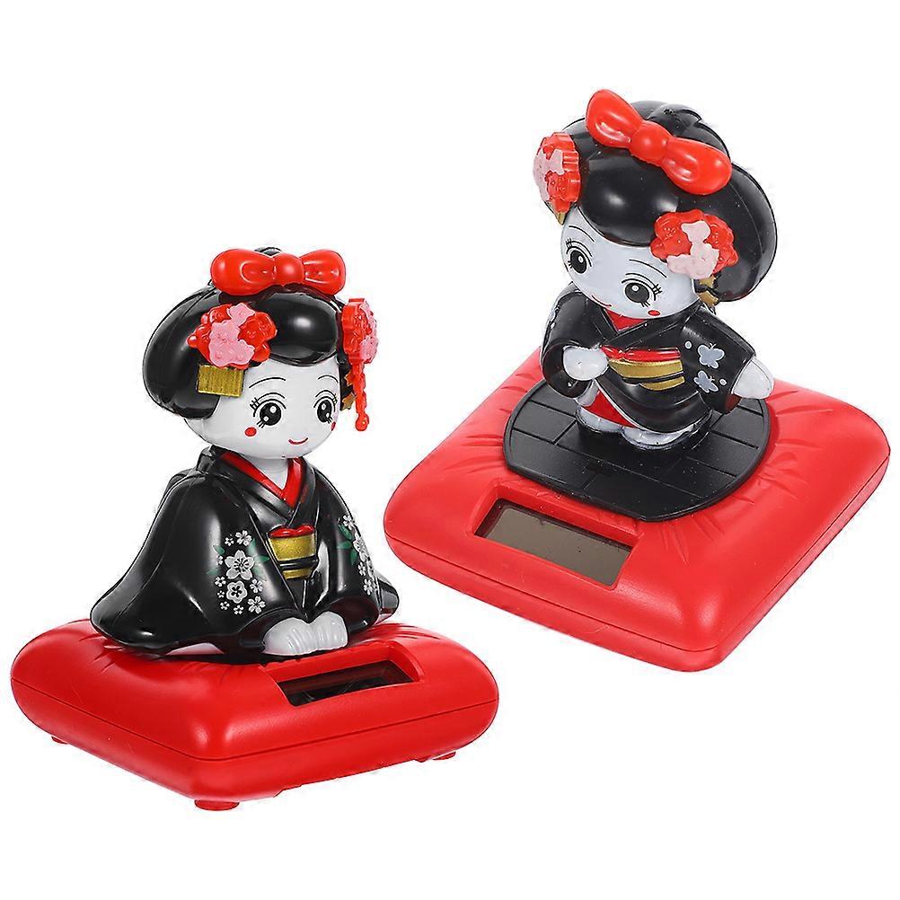 Vehicle Decor Item, Reliable Solar-driven Dancing Statue for Interiors