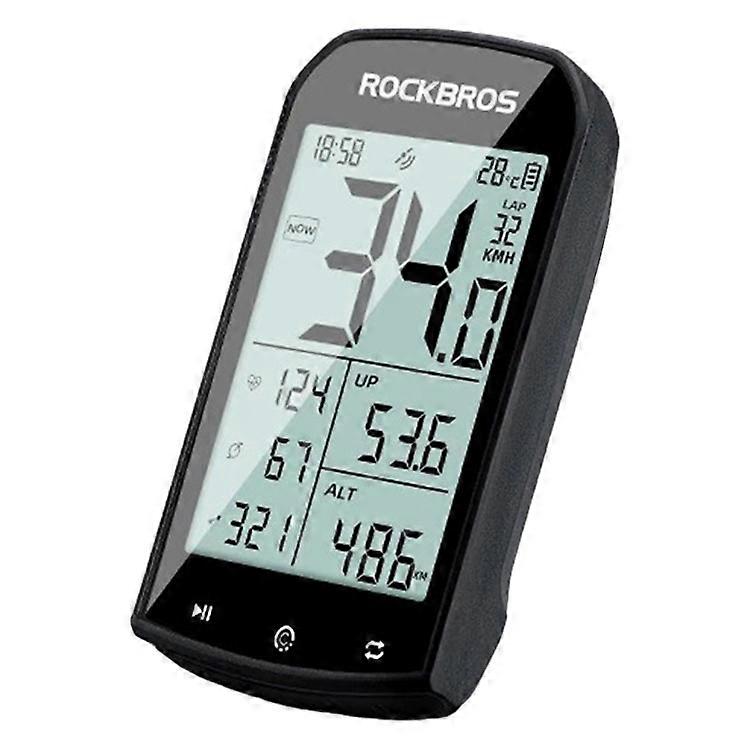 ROCKBROS M1 GPS Bike Computer ANT+ Bluetooth Bicycle Computer Mini Speedometer Odometer