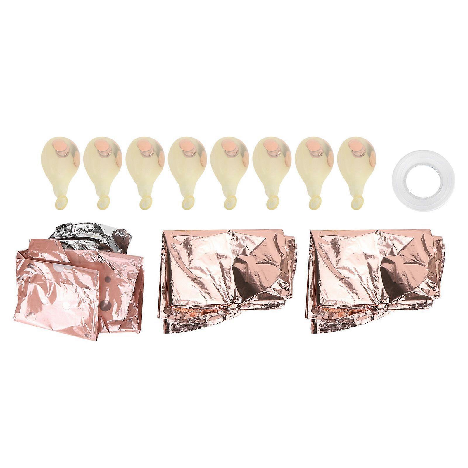 2025 أحدث نموذج بالون مجموعة زينة زجاجة نبيذ على شكل حزب ديكور احباط