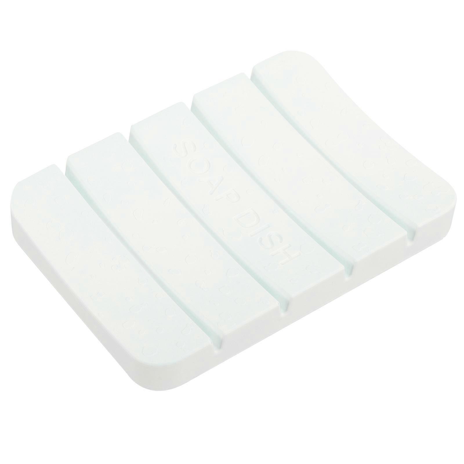 Diatomite Soap Pad Water Absorbent, Wear Resistant, Quick Drying & Easy to Clean Soap Dish Holder for Bathroom & Desktop Storage