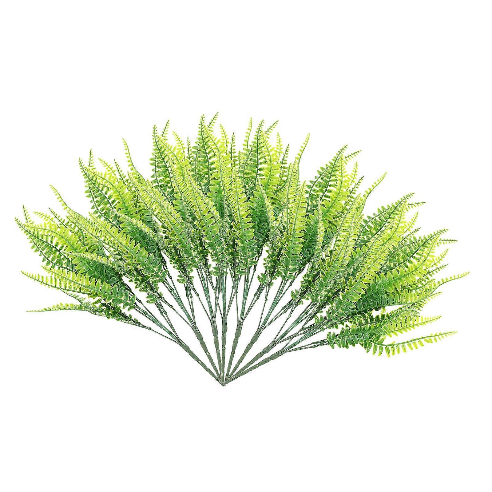 Artificial Fern Picks Weatherproof Dining Tables 8Pcs