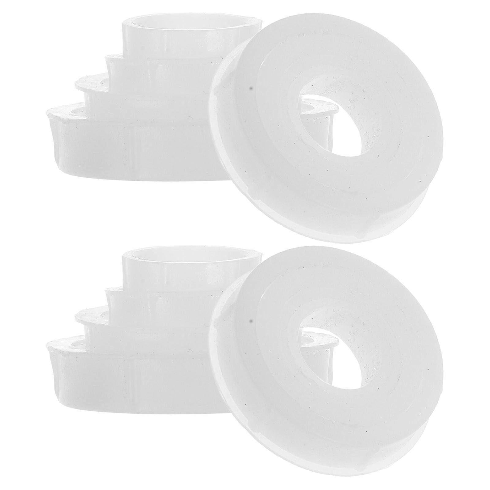 Bench Grinder Arbor Adapter Reducing Bushing Adapters For Grinding Wheels Woodworking 3.40X3.40X0.70CM Diameter Adjustment 2 Sets