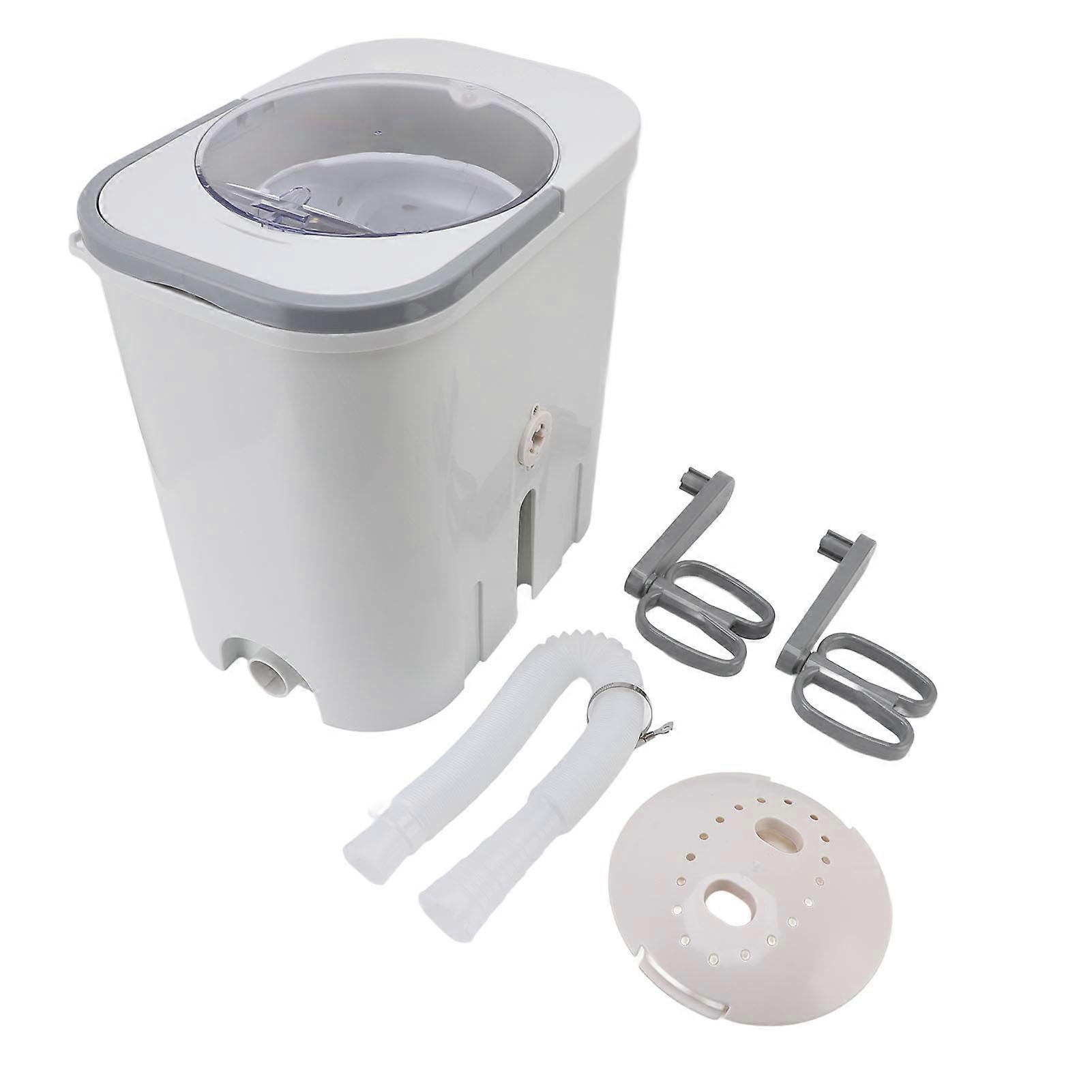 Lave-linge manuel à économie d'énergie, machine à laver rotative portable à manivelle pour dortoirs et petits appartements
