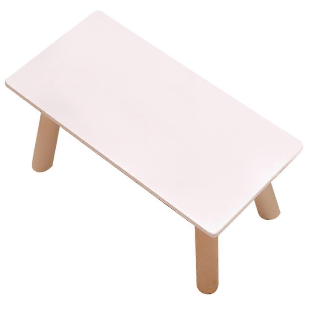 Mini Furniture Item Wooden Material Rectangular Shape Diy Lovers Miniature Enthusiasts 1Set