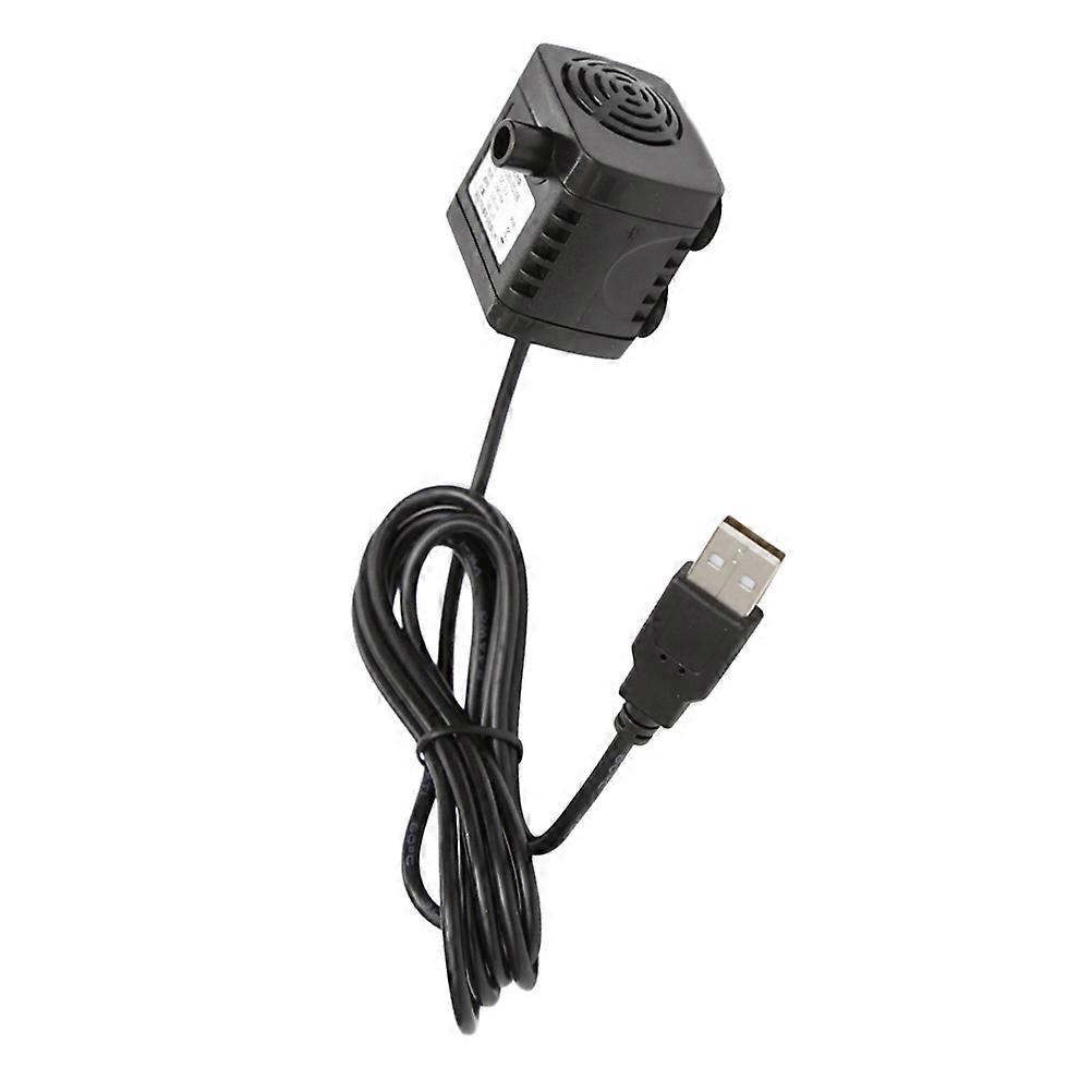 USB Mini Submersible Water Pump for Fish Tanks & Fountains, Quiet DC Sinking Pump with Durable Design, Easy to Use
