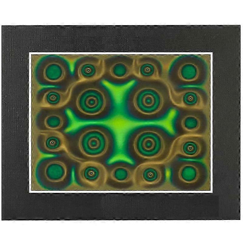 Magnetic Viewing Film,6X4 Inch Green Magnetic Field Display Film,Magnetic Display, Magnetic Field D