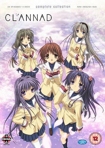 Clannad The Complete First Series DVD (2013) Tatsuya Ishihara cert 12 4 discs - Region 2
