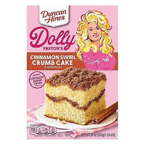 Duncan Hines Dolly Parton's Zimt-Swirl-Streusel-Kuchenmischung