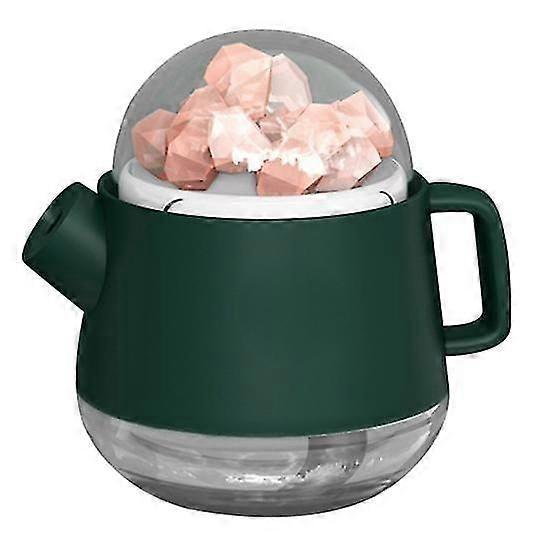 Air Humidifier Kettle-Shaped High Efficiency Convenient USB Rechargeable Crystal Salt Stone Aromatheraphy Humidifier for Home Office Car