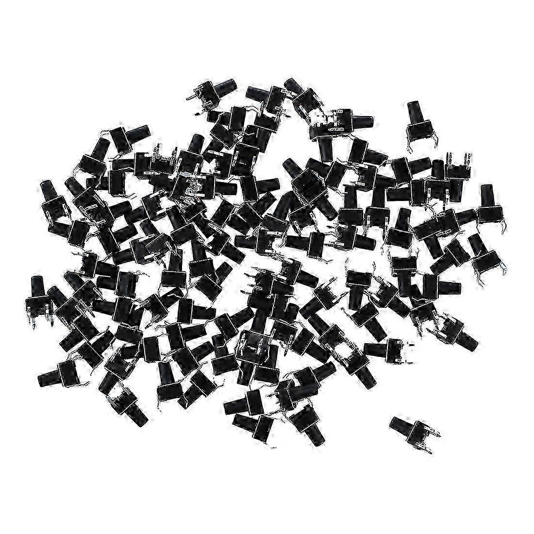 100 Pcs 6 x 6mm x 9.5mm PCB Momentary Tactile Tact Push Button Switch 4 Pin DIP