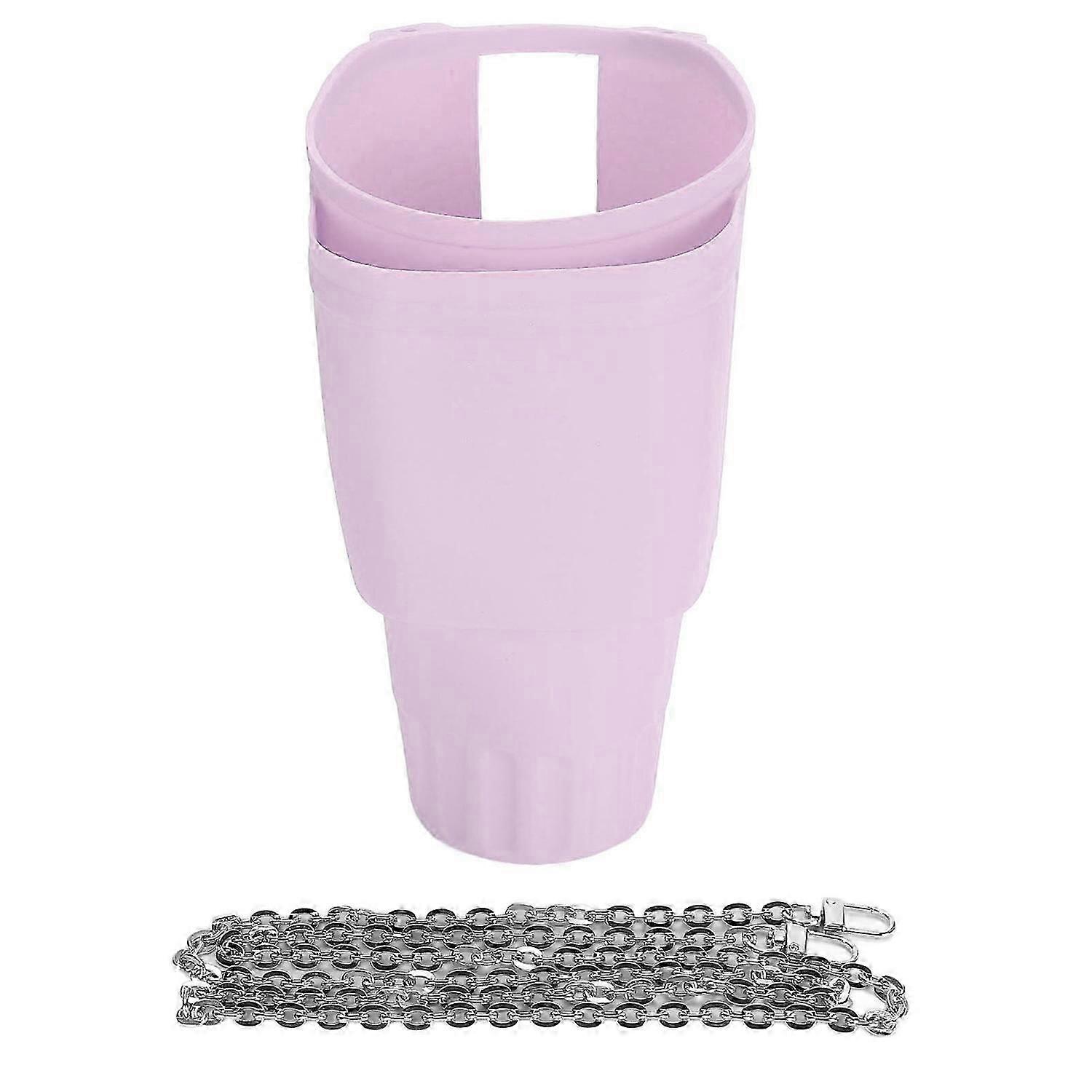 Silicone Water Bottle Bottom Sleeve Anti Slip Heat Resistant Safe Protective Water Bottle Boot Purpl