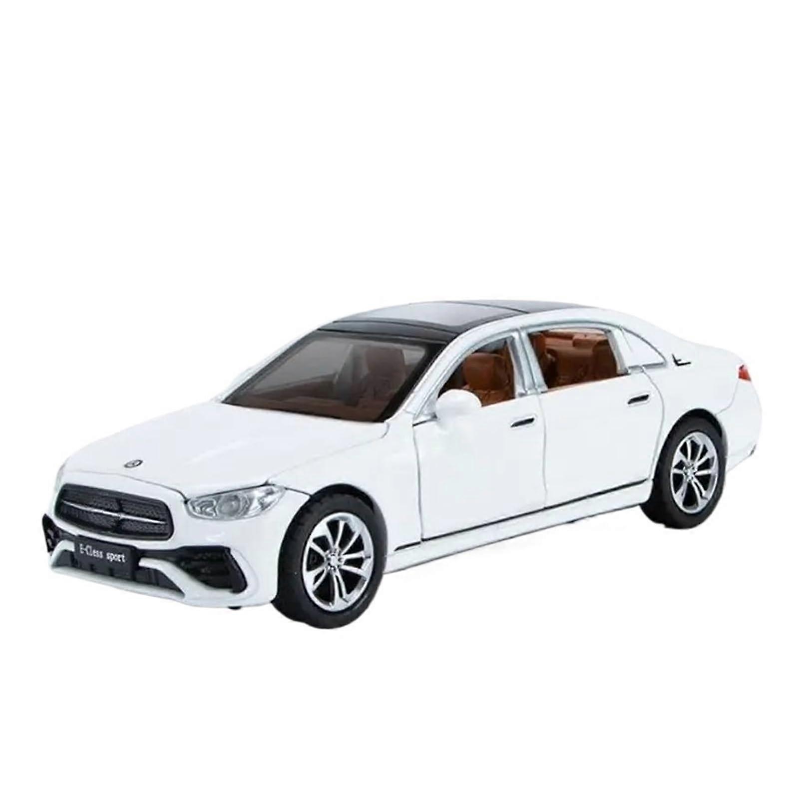 Miniature Models 1:32 E-Class E300 L Metal Car Model Collection Toy White True-to-Original Replica