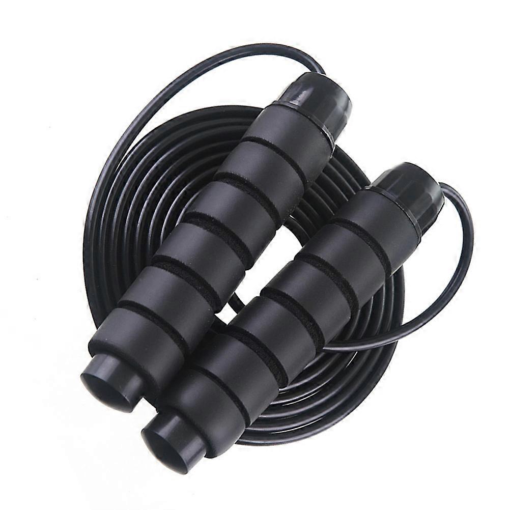 Cable Jump Rope for Exercise Thicken Rubber Wire Smooth Rotation Tangle Free 1Pcs