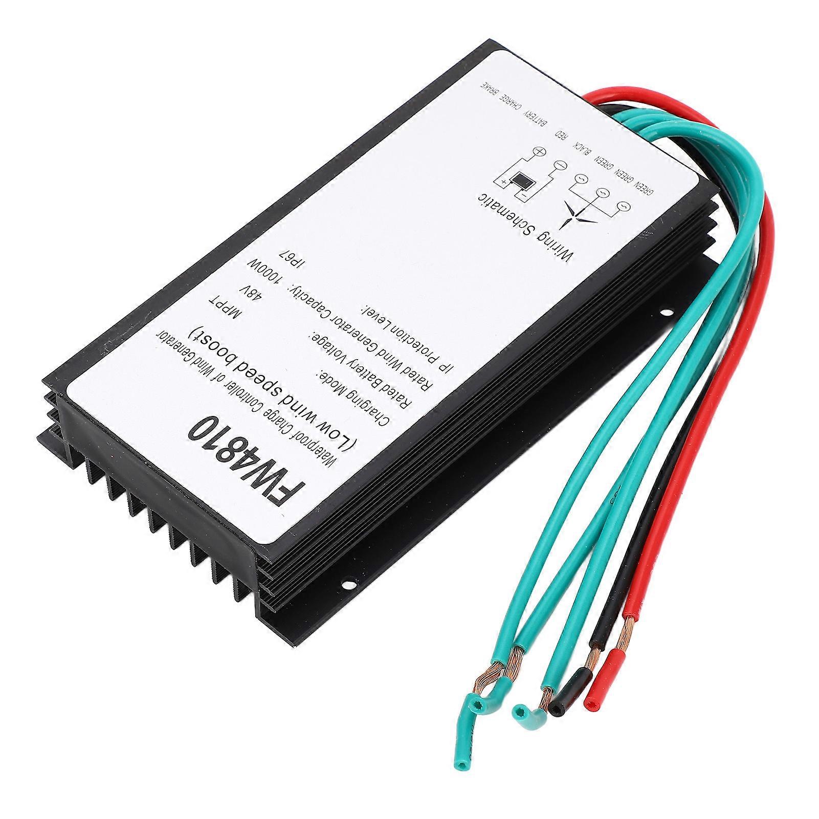 1000W Wind Generator Charge Controller 48V IP67 Waterproof MPPT Wind Turbine Charging Controller 