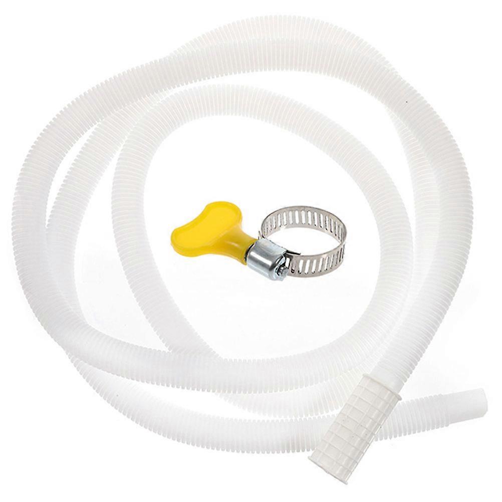 Flexible Replacement Drain Hose with Clamp for Air Conditioner – Durable, Easy Installation, Wear Resistant for Condensate Drainage
