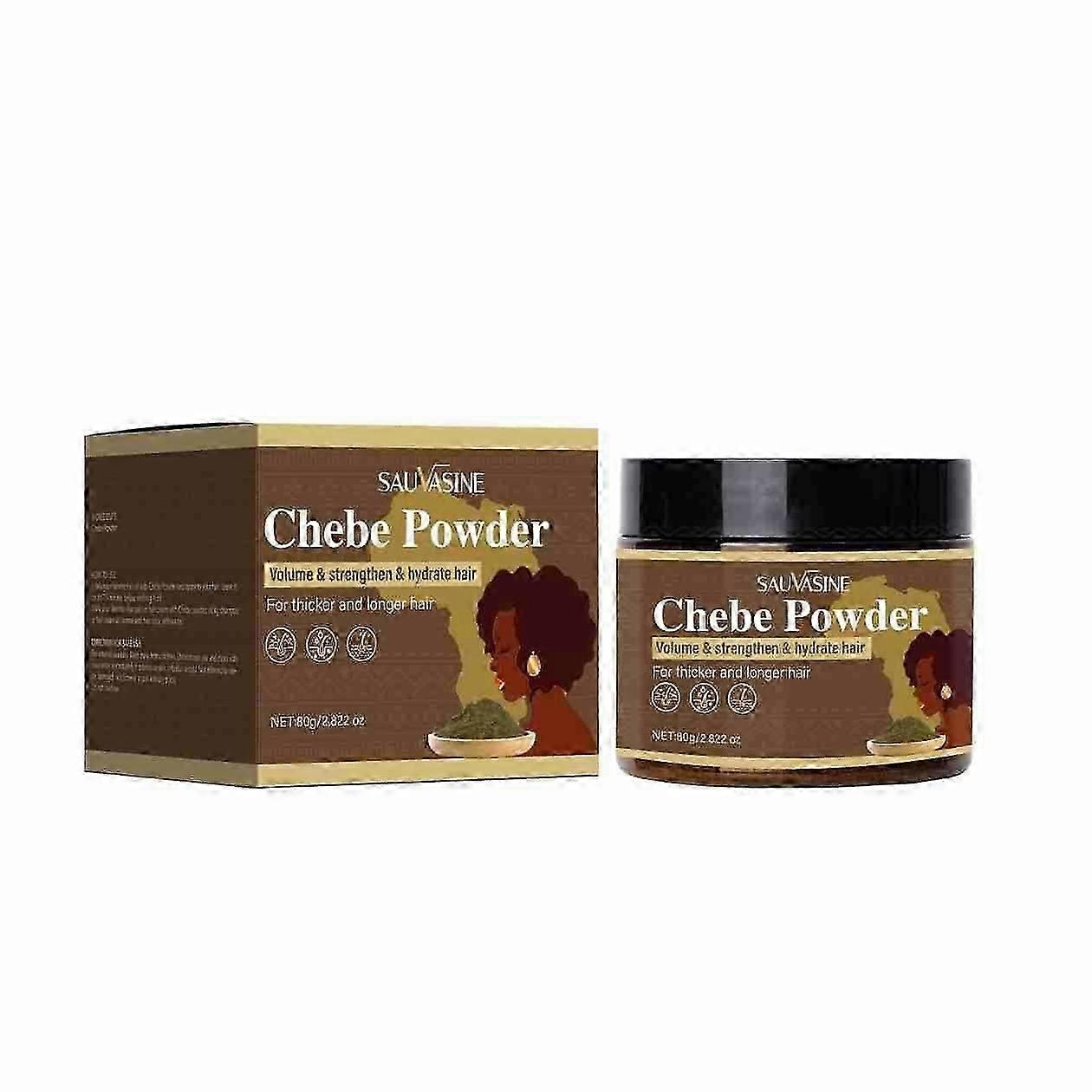 Chebe prášek, Chebe prášek pro růst vlasů, Chebe prášek na vlasy hustší a delší vlasy Všechny typy vlasů