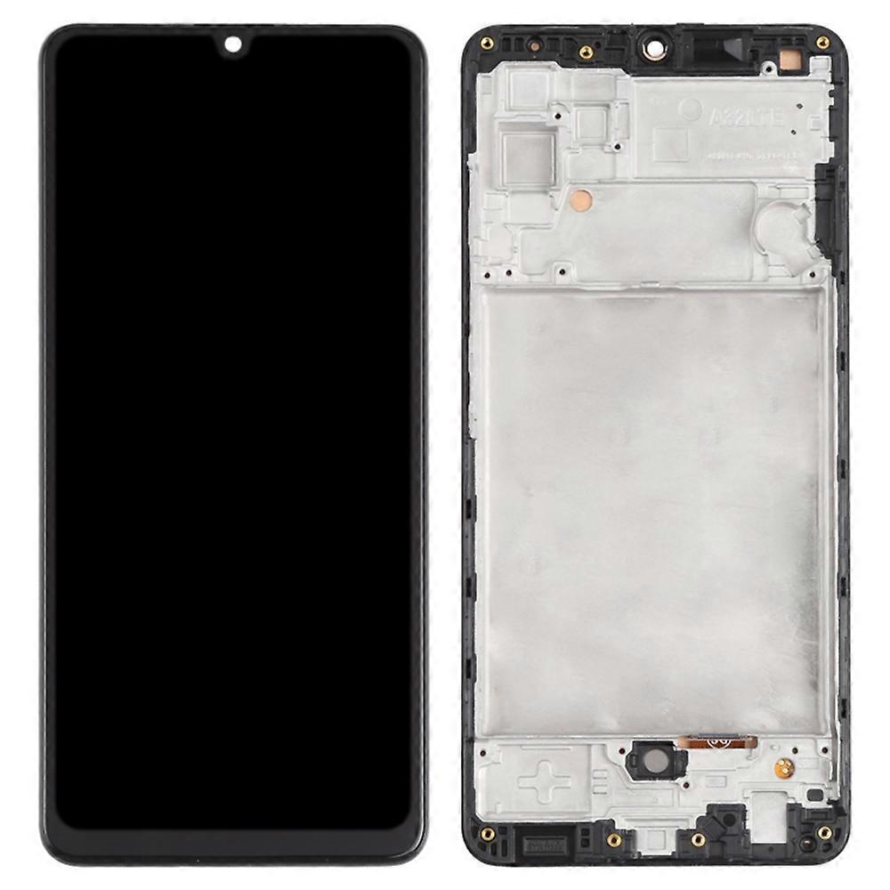For Samsung Galaxy M32 (Global Version) 4G M325 Grade C LCD Screen and Digitizer Assembly Frame Part