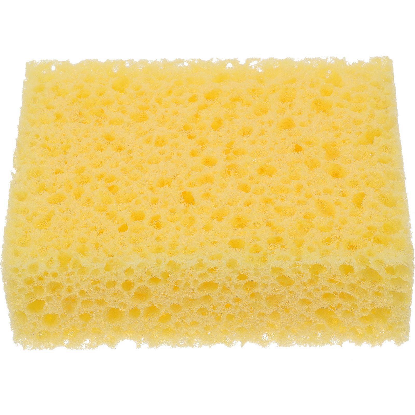 Yellow Rectangular Pottery Sponge Multiporous Square Sponge for Clay Shaping Hydrating Pottery Studios Education Home Crafting
