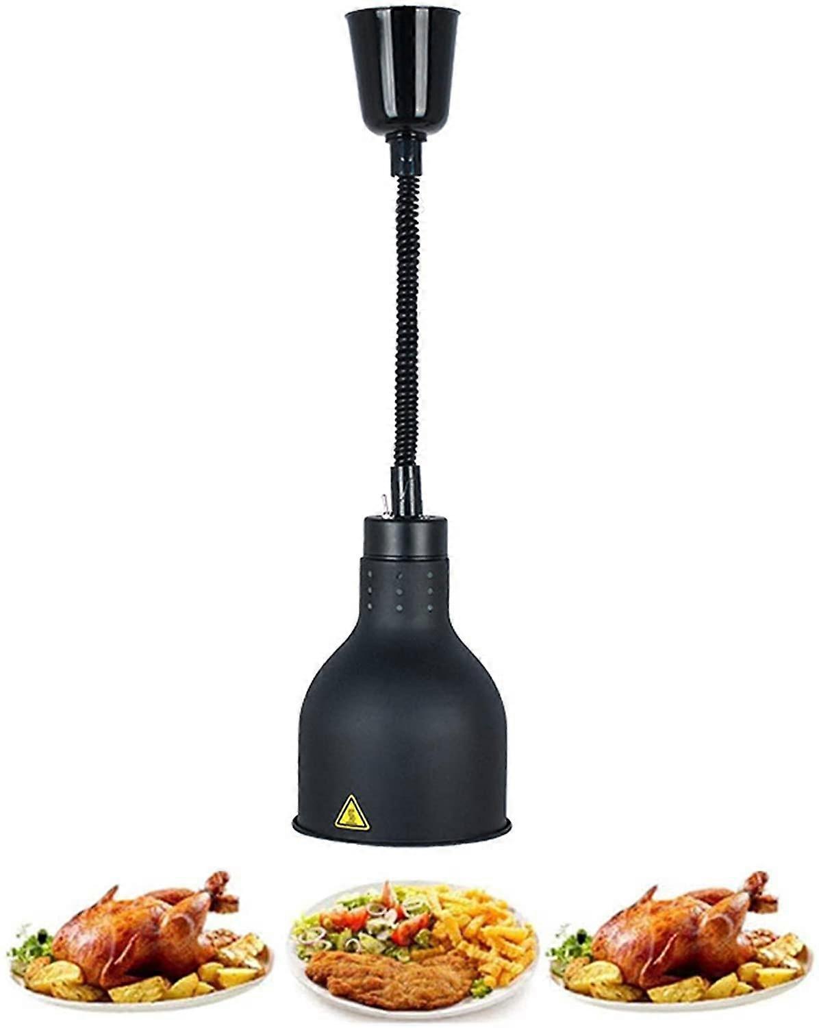 Food warming lamp, commercial food warming lamp, buffet display, heat preservation light with 19 cm lampshade Ref: 9165