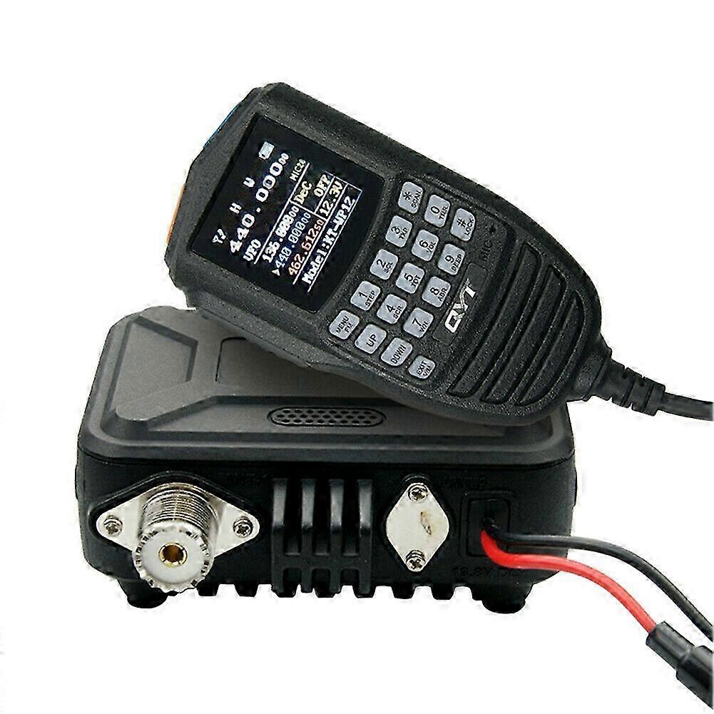 -12 Mobile Radio Fm Transceiver 25w 200 Channels Vhf Uhf Dual Band