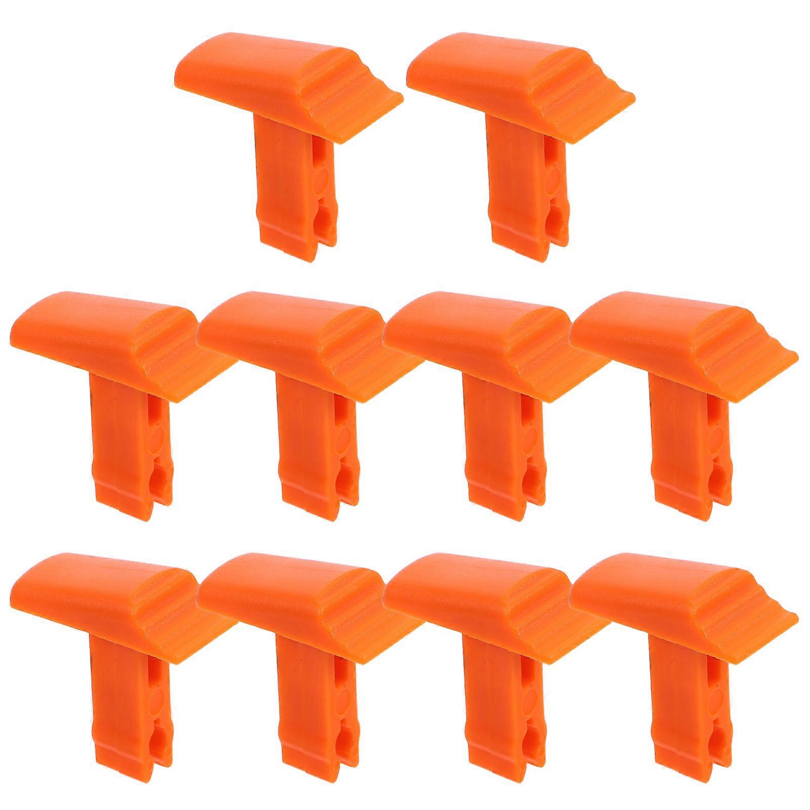 Telescopic Ladder Replacement Lock Sturdy Plastic Buckle Diy Projects Secure Locking 1.26x1.26x0.59in 10Pcs
