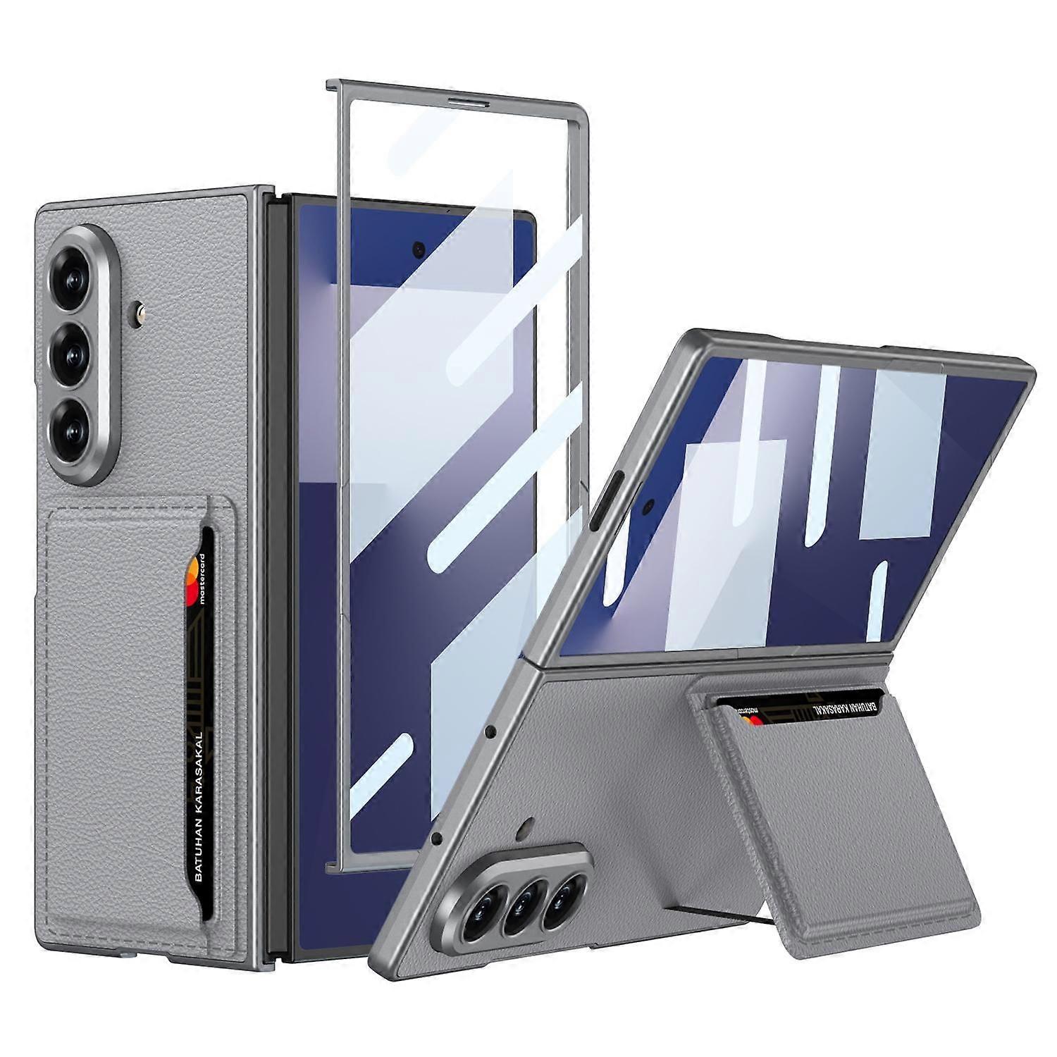 GKK Ultra-thin PU Phone Case For Samsung Galaxy Z Fold7 5G