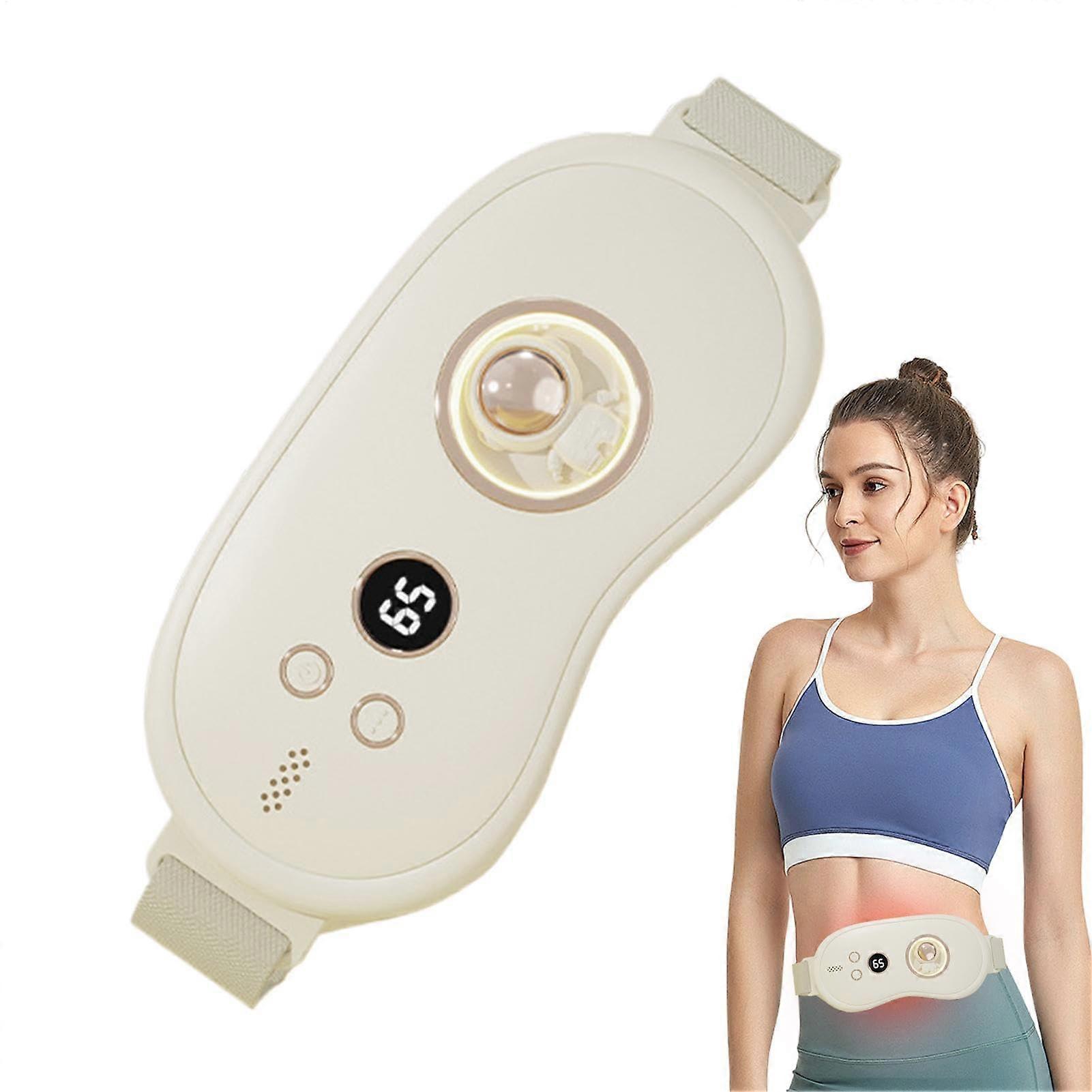 Wireless menstrual heating pad, abdominal belt with fast heating Quickheated hip belt Heating belt with LED temperature display for women, for