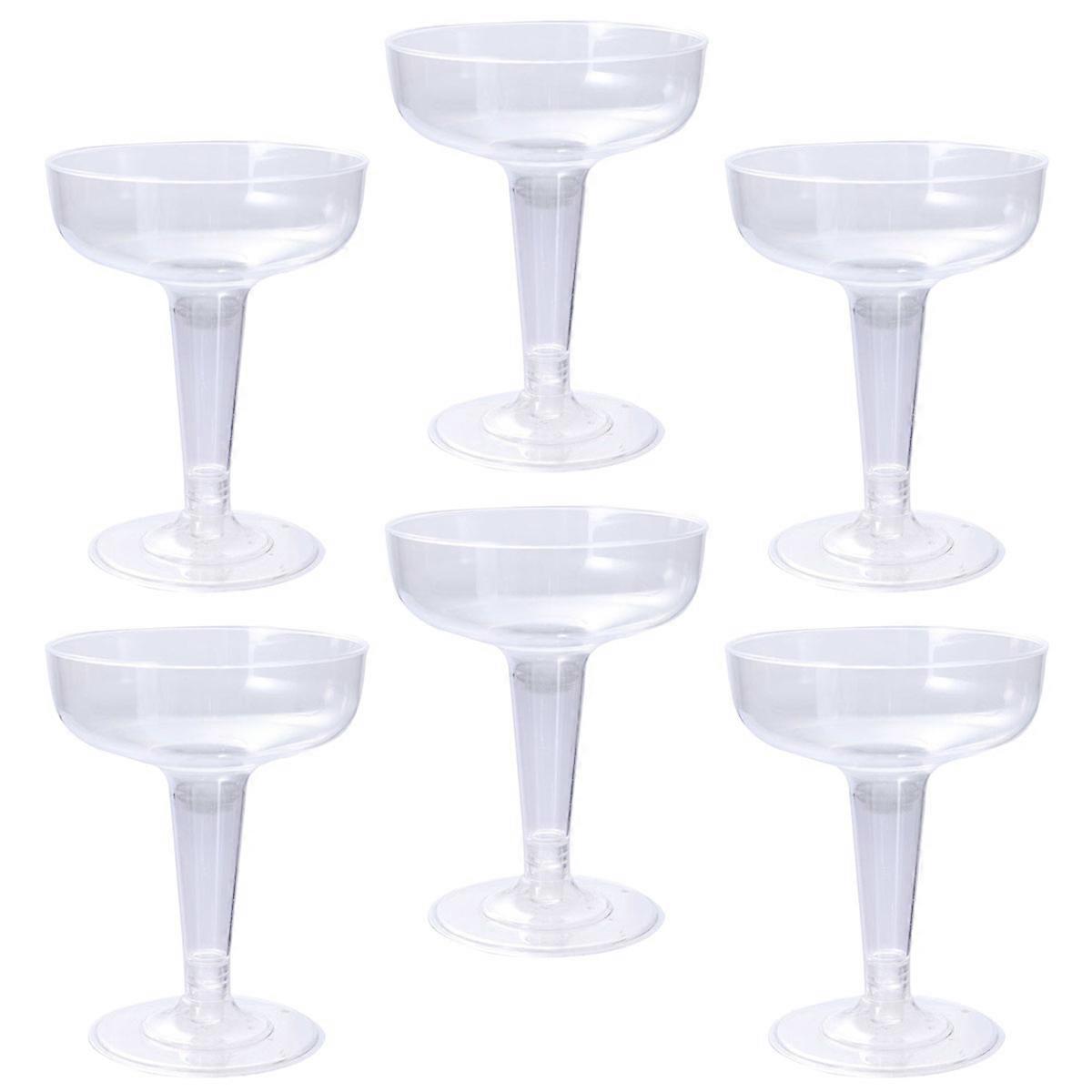 Goblets For Party Stylish Creative Design Disposable Use Wedding Banquet 10Pcs
