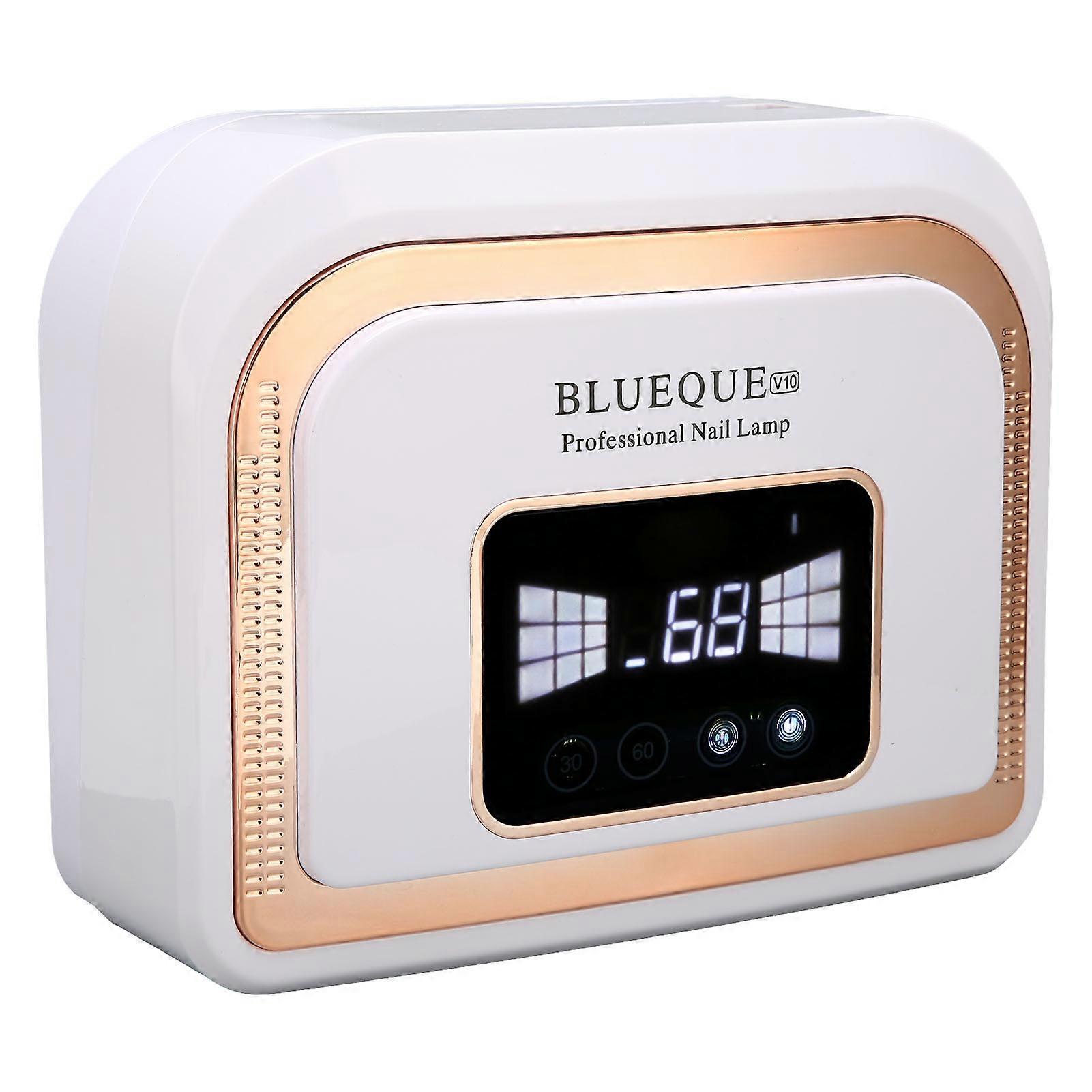 120W UV Gel Nail Lamp 30pcs Lamp Chips Fast Curing 4 Timers LED Dislpay LED UV Nail Light 100‑240V