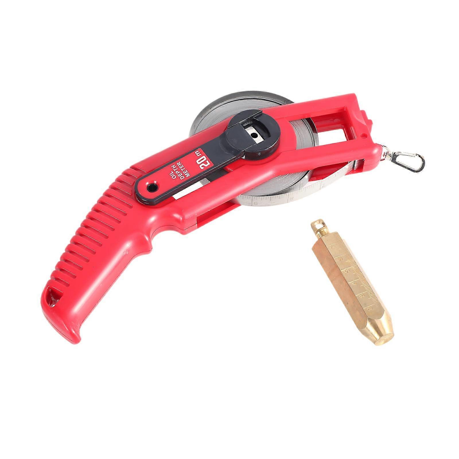 Industrial Oils Deep Depth Measuring Tool Multiple Length Steel Measuring Device Clear Scale Oil Tanks Rule Simple Operation Rod Bar 20 Meters