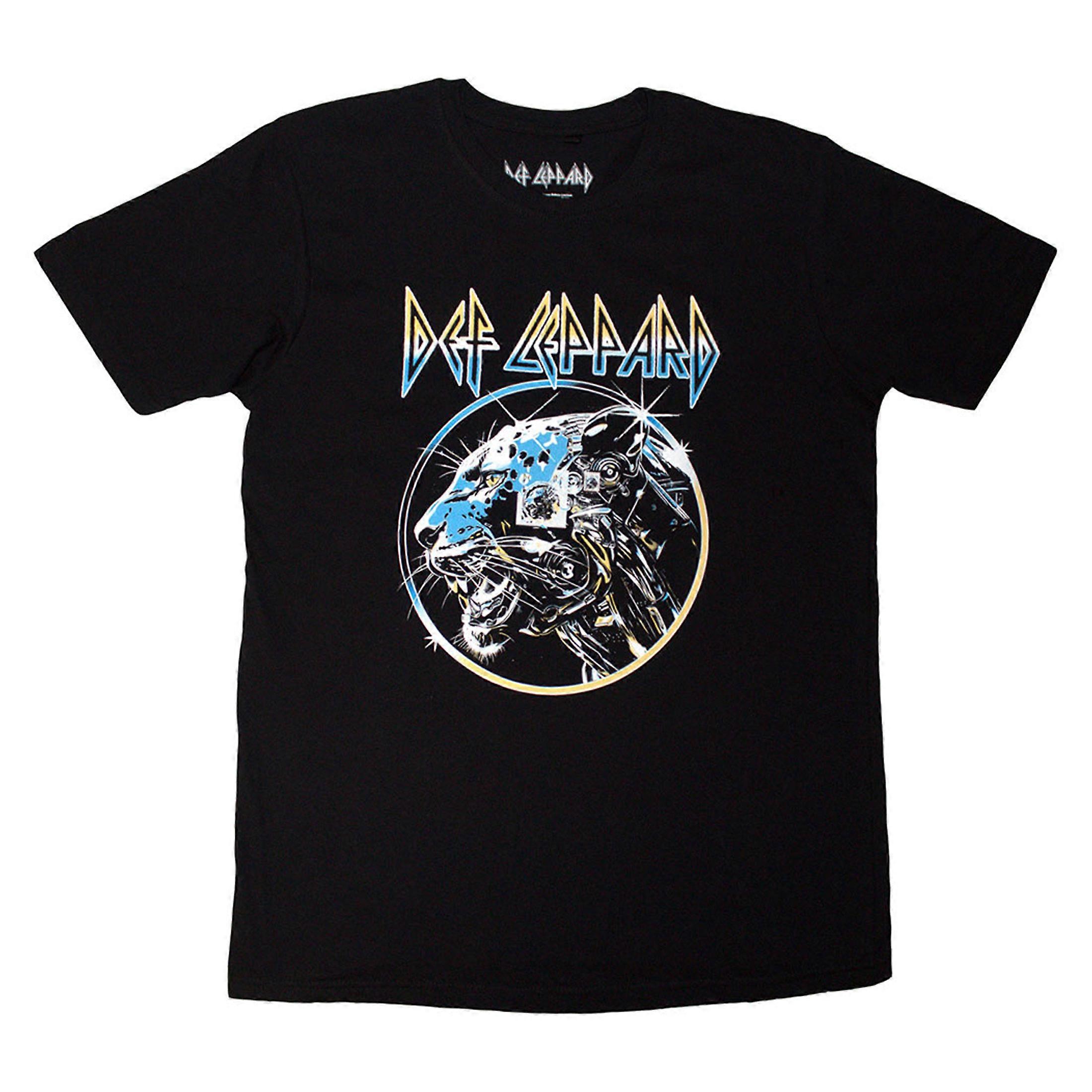 Def Leppard Metal Leopard T Shirt