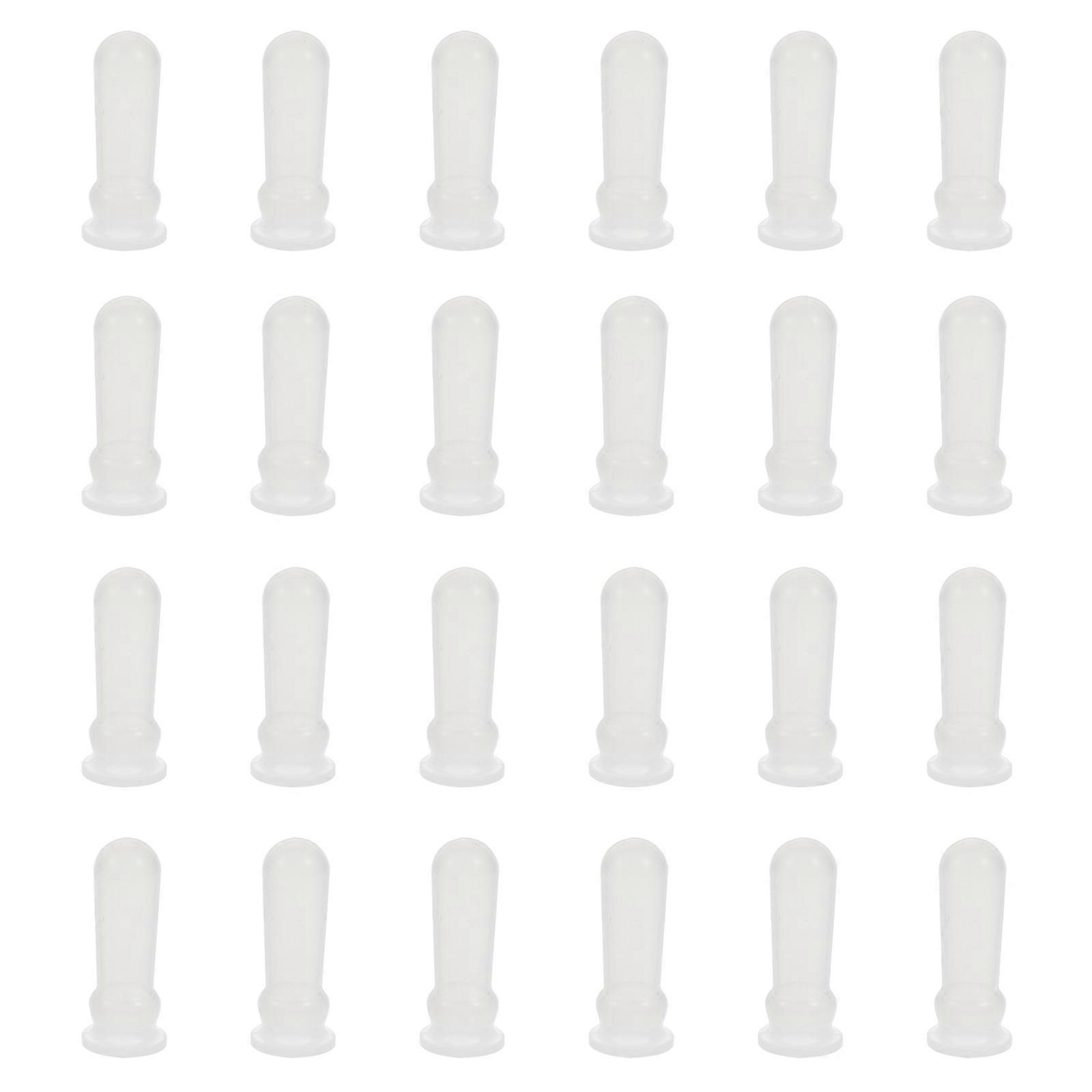 40pcs Silicone Pet Nurser Pacifiers Small Cat Nipples Feeding