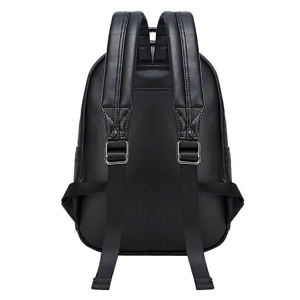 Unique Skull Backpack PU Multilayer Storage Portable Handle Office Job Everyday Use 1Pcs