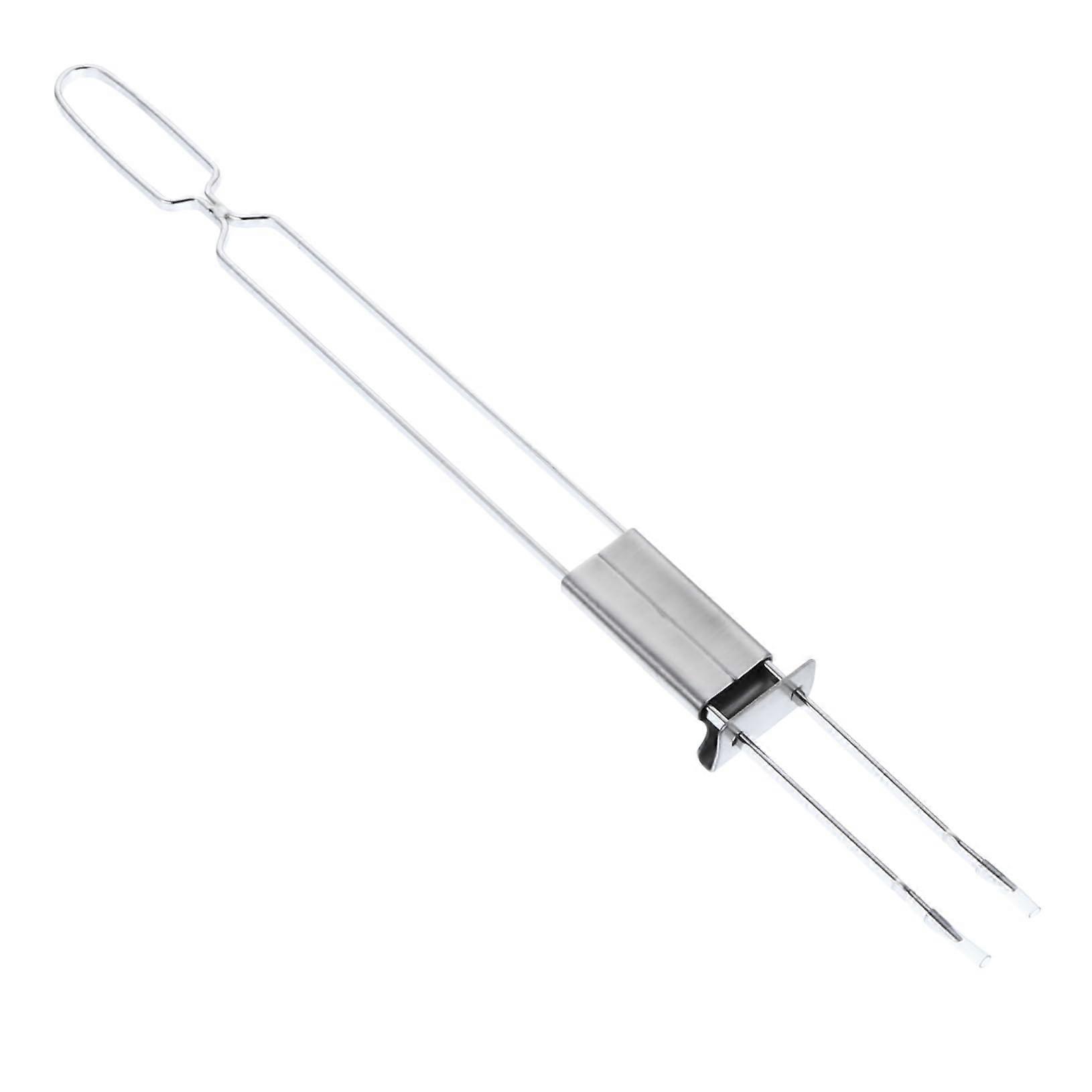 Stainless Steel Grill Fork Barbecue Cooking Tools Grill Skewers