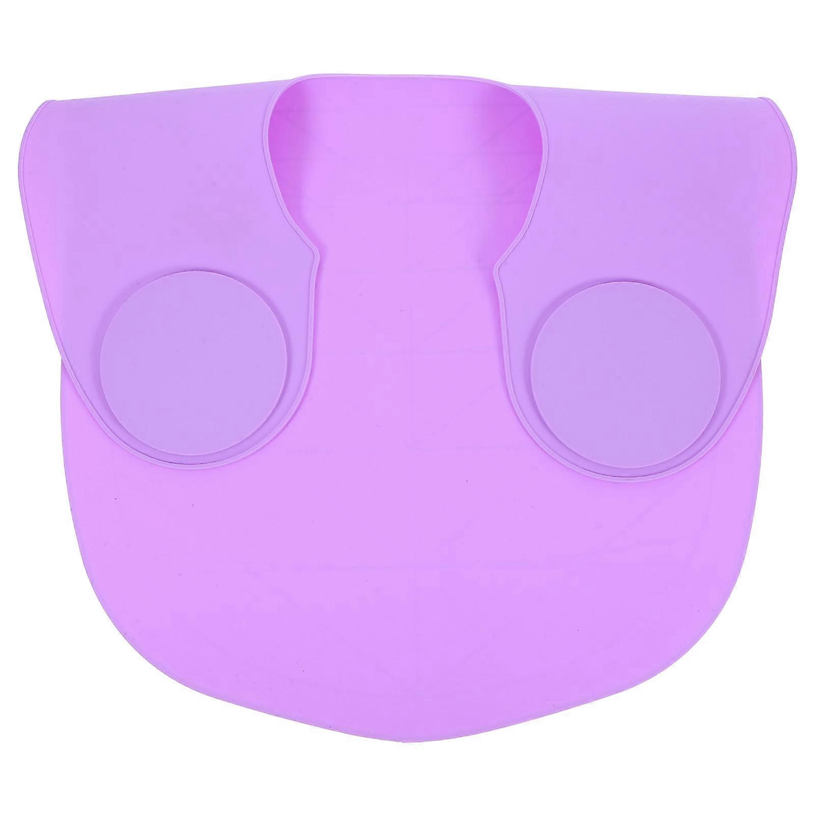 Silicone Hair Cutting Guide Collar Cape for Salon & Home Use – Stylish, Multi Functional Hair Stylist Mat with Full Coverage