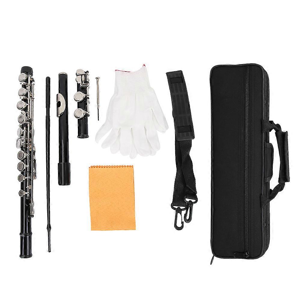 Detachable 16 Holes C Flute With Gloves Screwdriver Cloth Box Cleaning Tool Set
