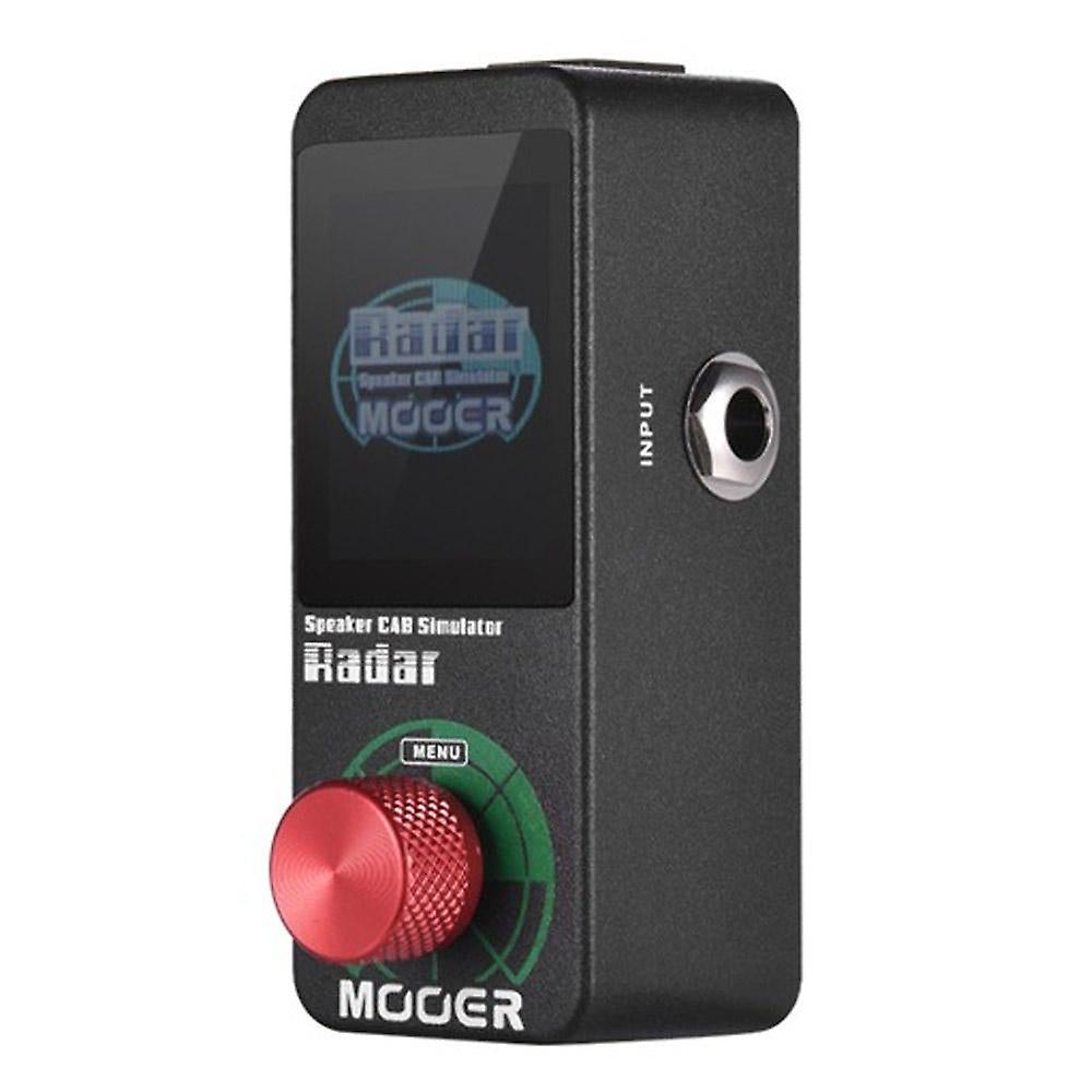 Radar Guitar Effects Pedal Professional Speaker Simulator With 30 Cab Models 11 Mic Models