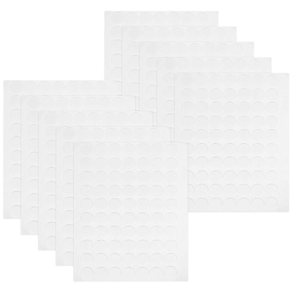 Transparent Acrylic Double Sided Adhesive Dots for Decoration with High Adhesion 0.5 inch diameter