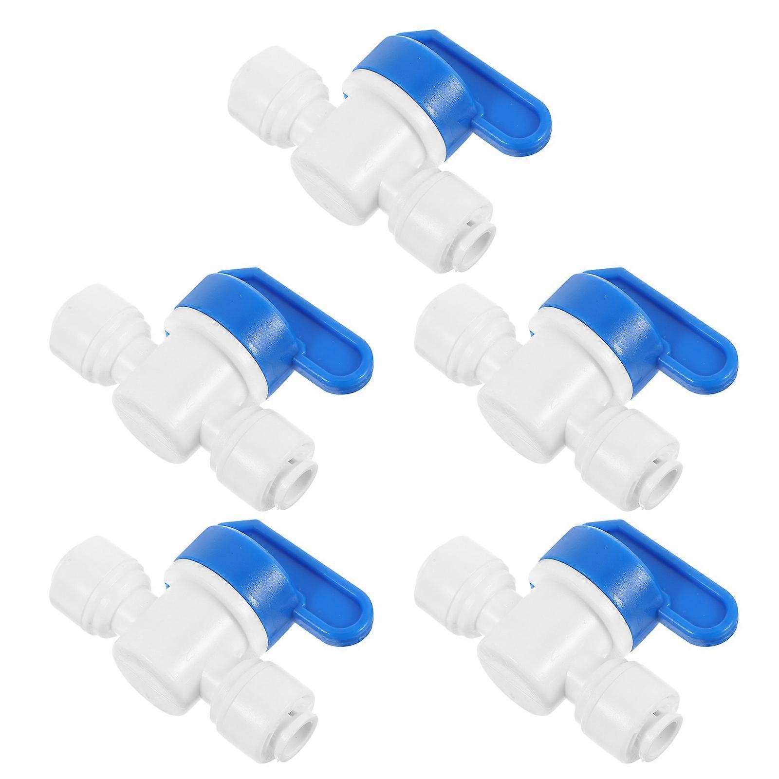 Quick Release Connector Pack of 10 for Water Purifier Valve Replacement Compatible with RO Systems and Beverage Dispensers Hose Adapter