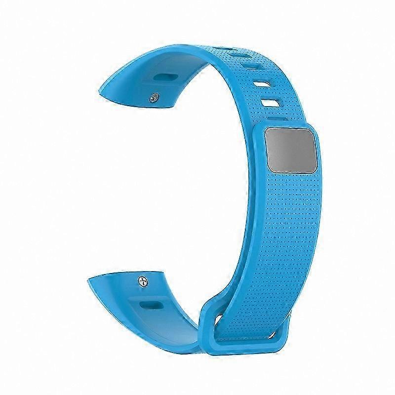 Silicone Replacement Wristband for Smart Fitness Trackers, Compatible with Multiple Models
