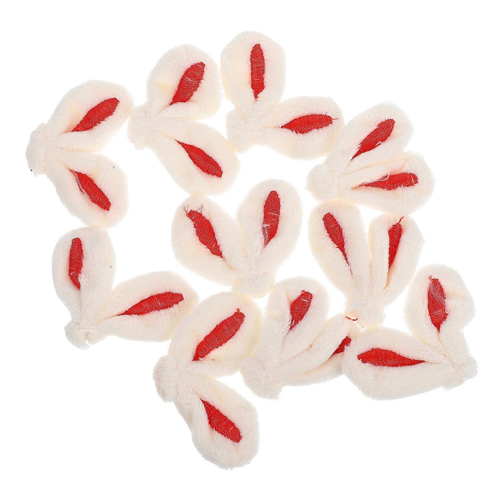 Crafting Accessory Small Rabbit Ears For Crafting Children Diy Projects 5.00X4.00X1.00CM 10Pcs
