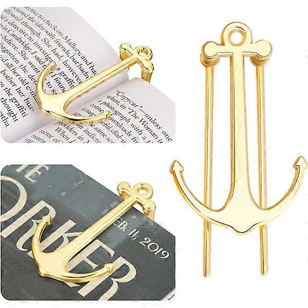 2 pcs Bookmarks Creative Bookmarks Metal Clip for Students Teaching