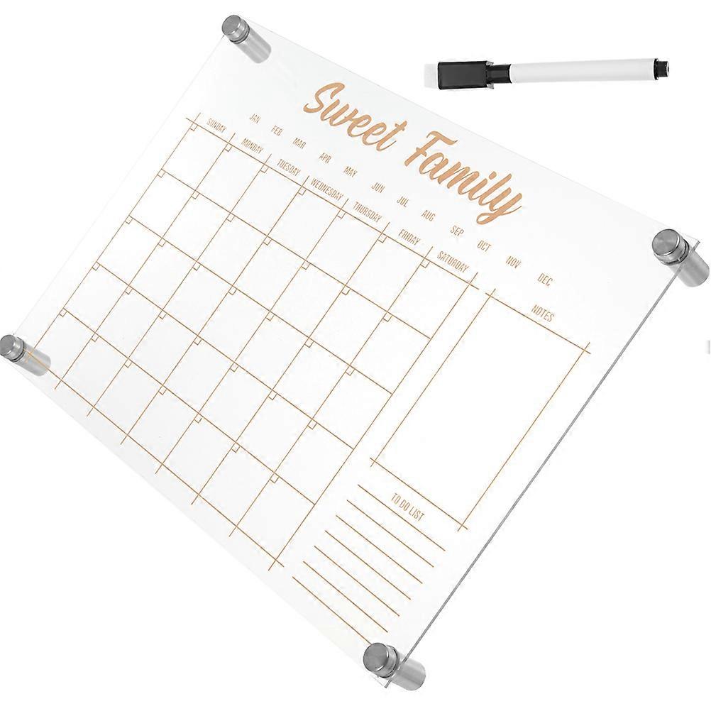 Message Writing Board Notice Boards For Family Colleagues Friends 42X29.7CM Modern Style 1Set