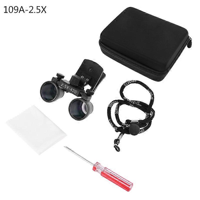 2.5X 3.5X Dental Magnifier Binocular Magnifier Dental Clip Magnifier