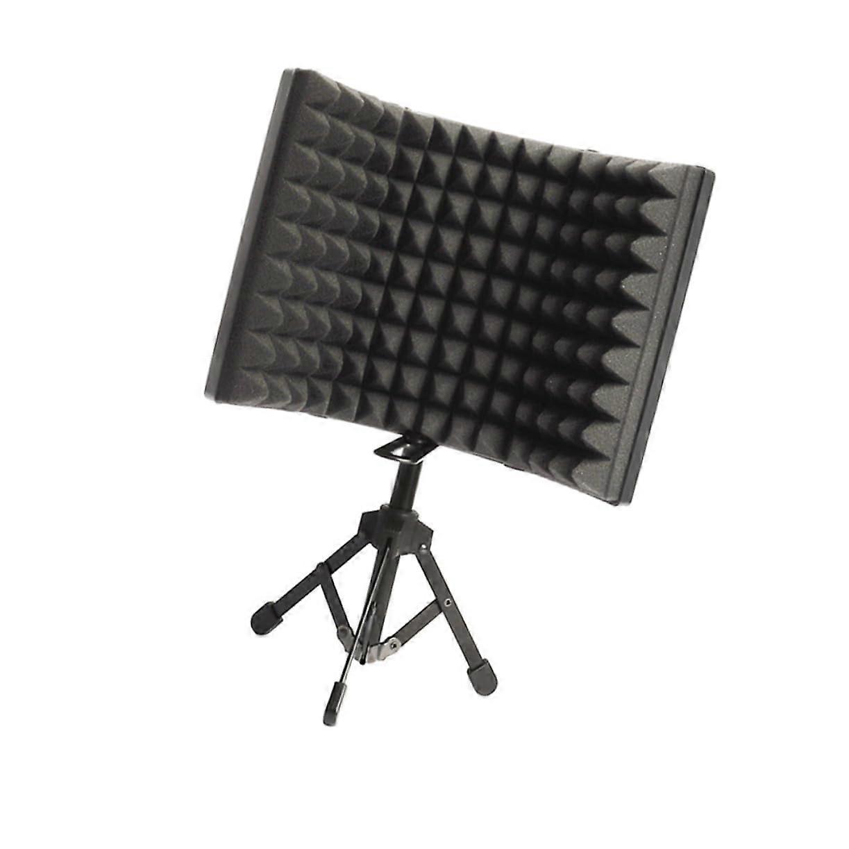 Windscreen for Gaming Microphone Noise Reduction Accessories for Recording Stable Protection for Desktop Floor Stand Quick Installation